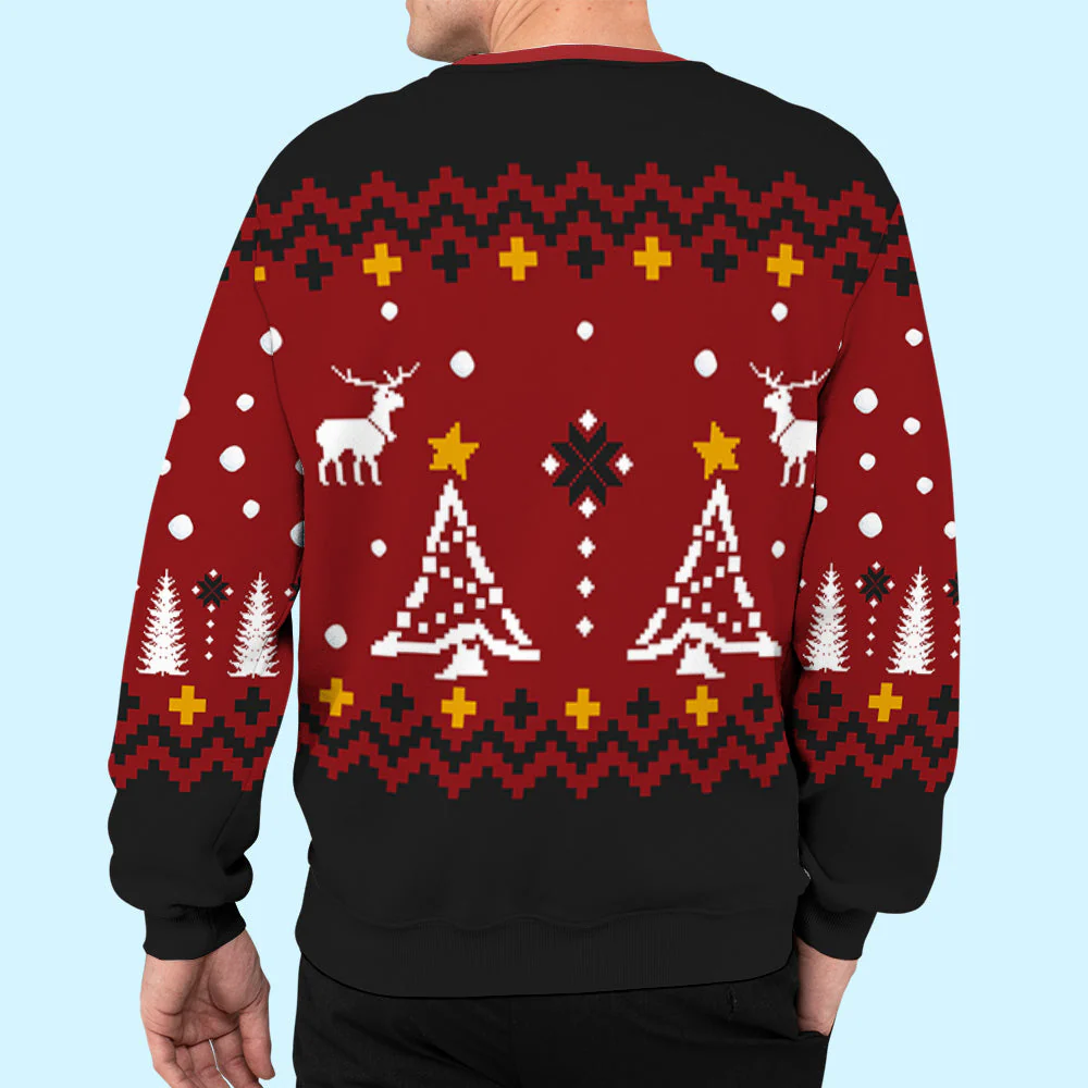 Christmas Is Better With Dog - Personalized Custom All-Over-Print Sweatshirt - Image 4