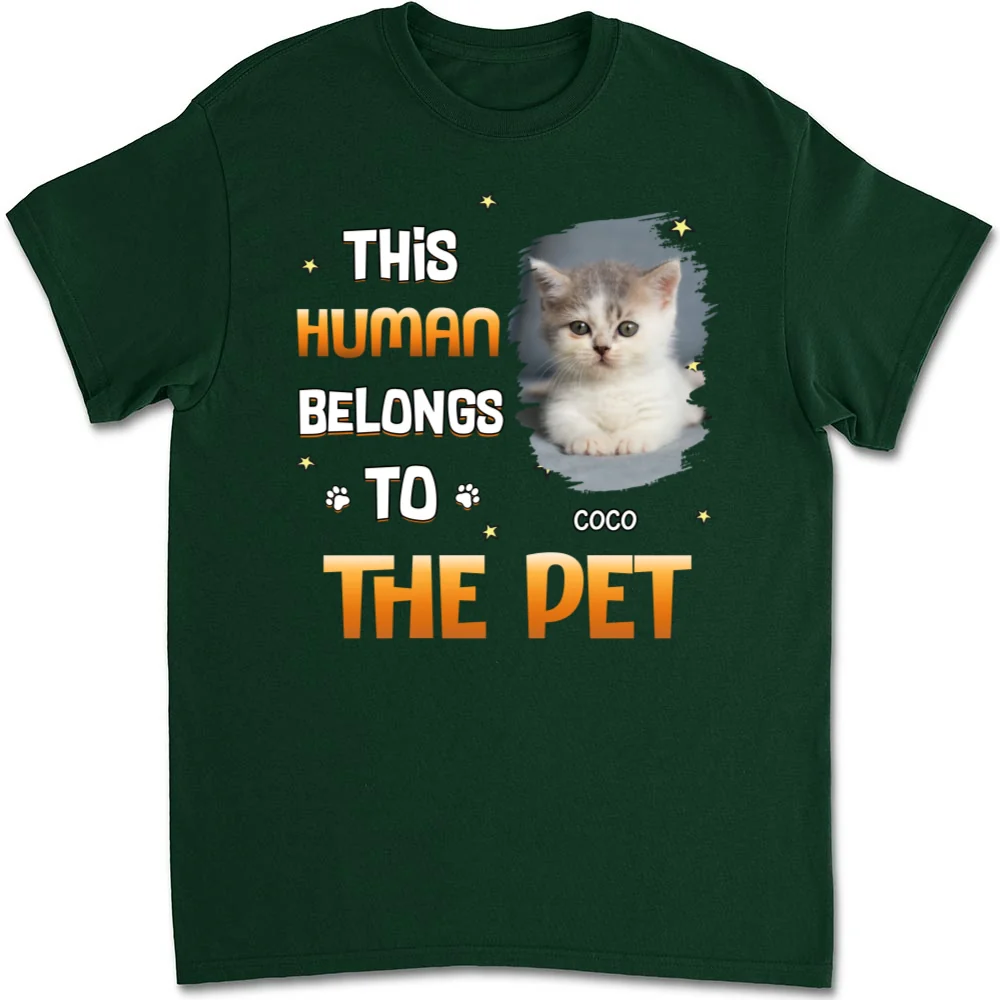 Chunky Funny Pet Cartoon Shirt Photo - Personalized Custom Unisex T-shirt - Image 6