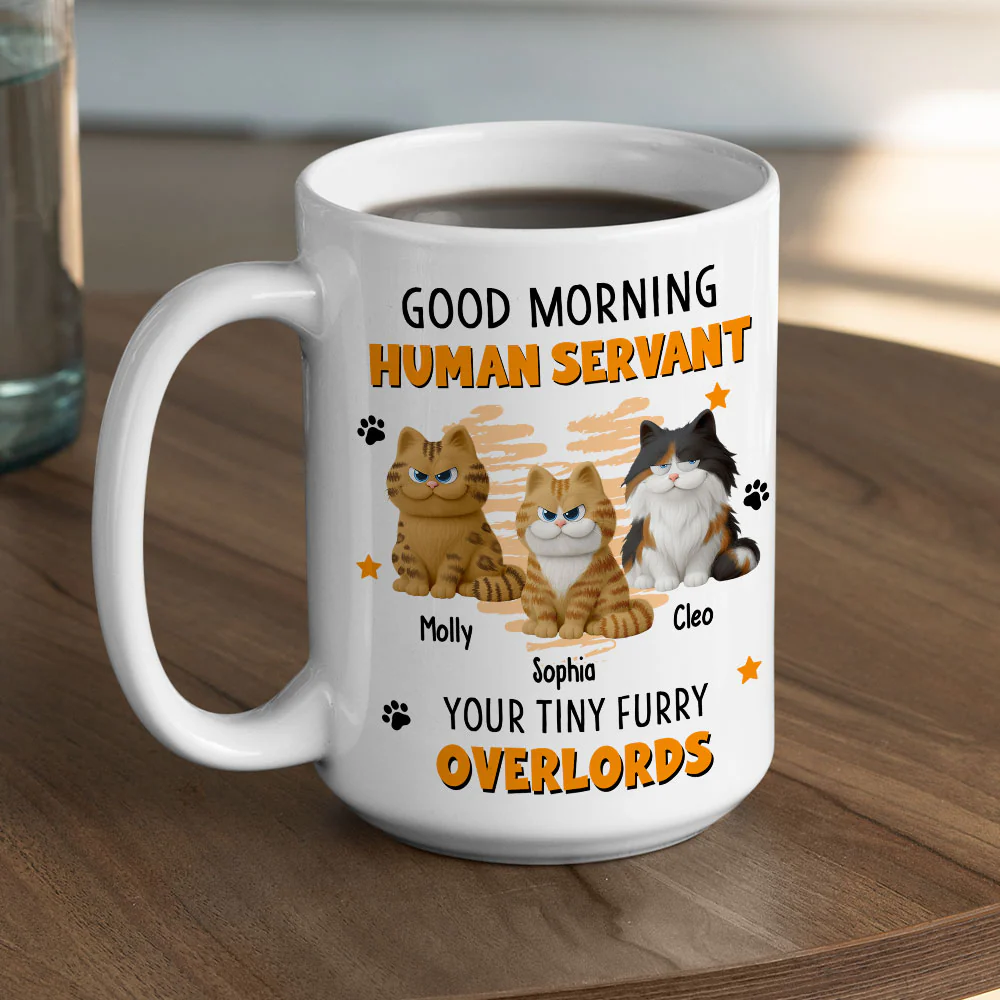 Chunky Human Servant - Personalized Custom Coffee Mug - Image 5
