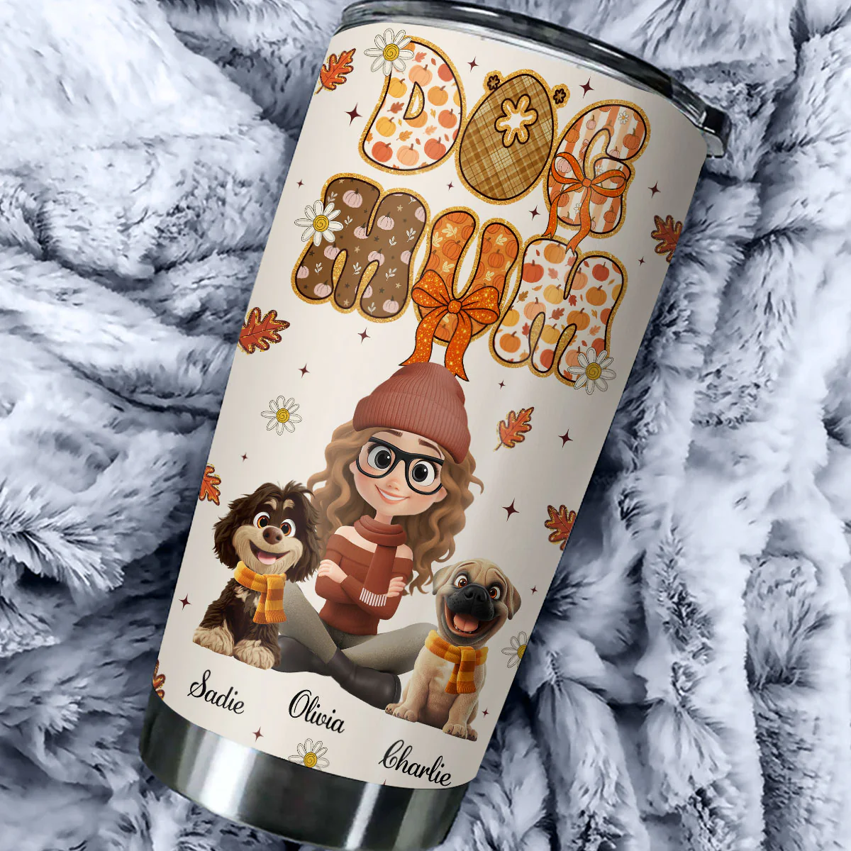 Cinnamon Latte - Personalized Custom Tumbler - Image 2