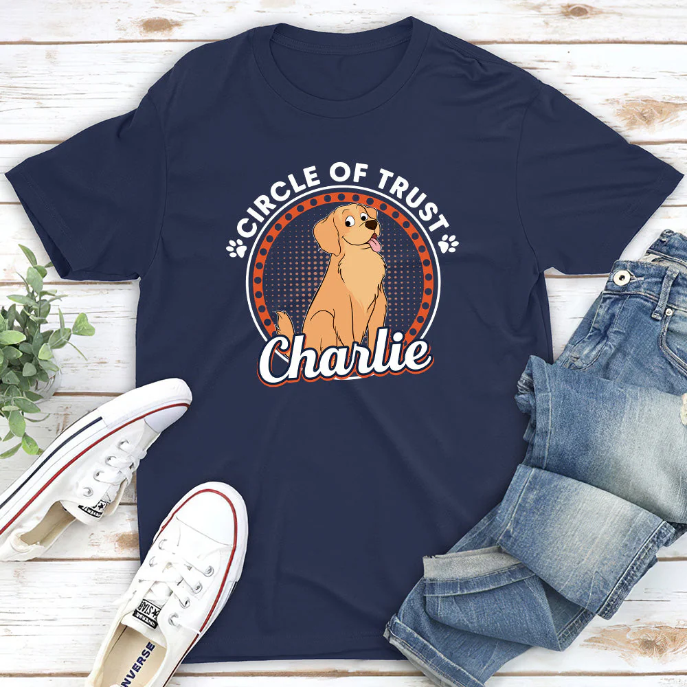Circle Of Trust - Personalized Custom Unisex T-shirt - Image 2