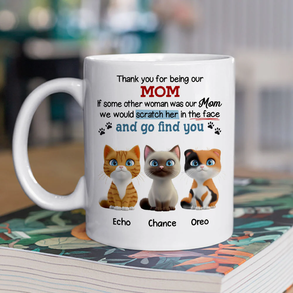 Claw His Face Cartoon - Personalized Custom Coffee Mug - Image 6