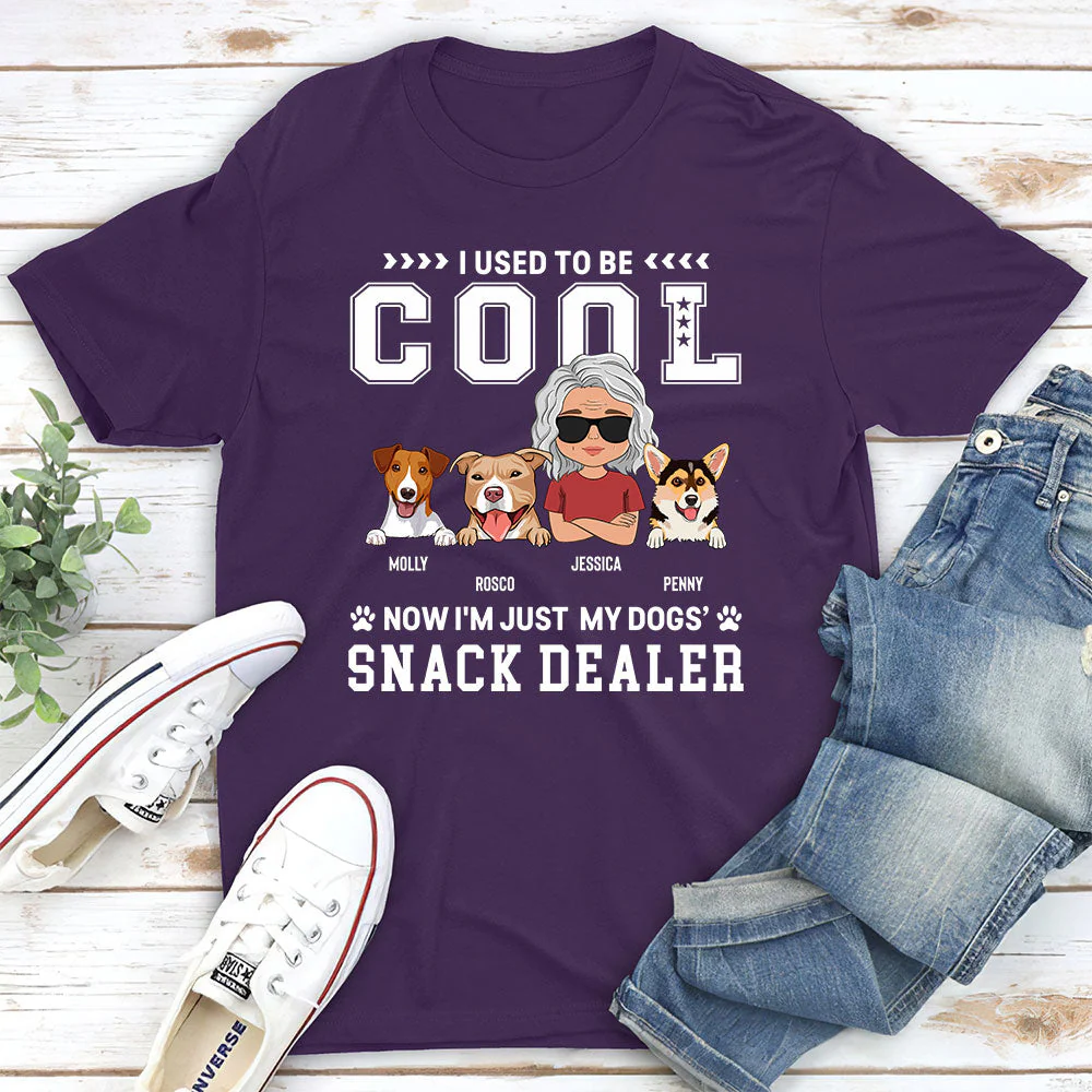 Cool Snack Dealer - Personalized Custom Unisex T-shirt - Image 3