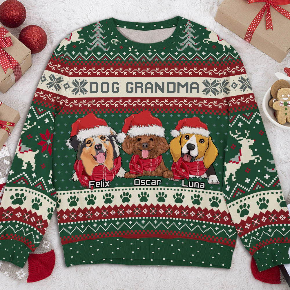 Cozy Winter - Personalized Custom All-Over-Print Sweatshirt - Image 3