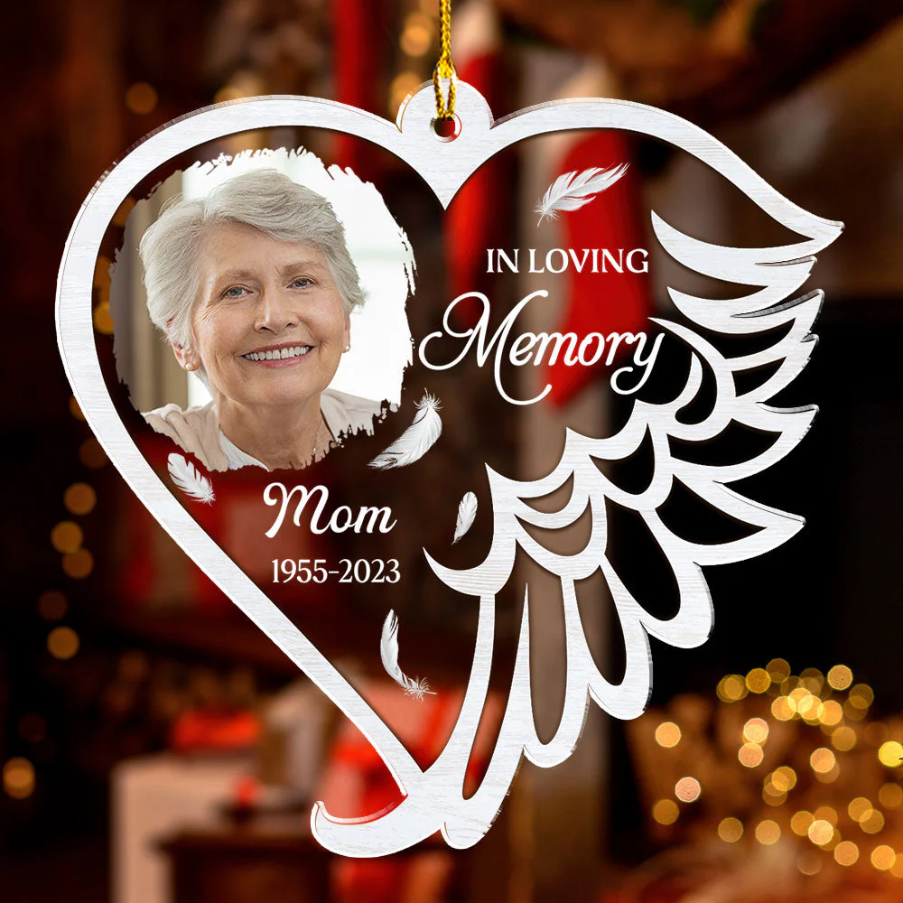 Custom Photo Fly Wings - Personalized Custom Acrylic Ornament - Image 2
