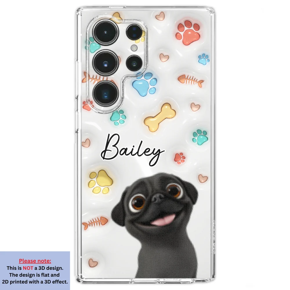Cute Pet Baby - Personalized Custom 3D Inflated Effect Phone Case - Image 28