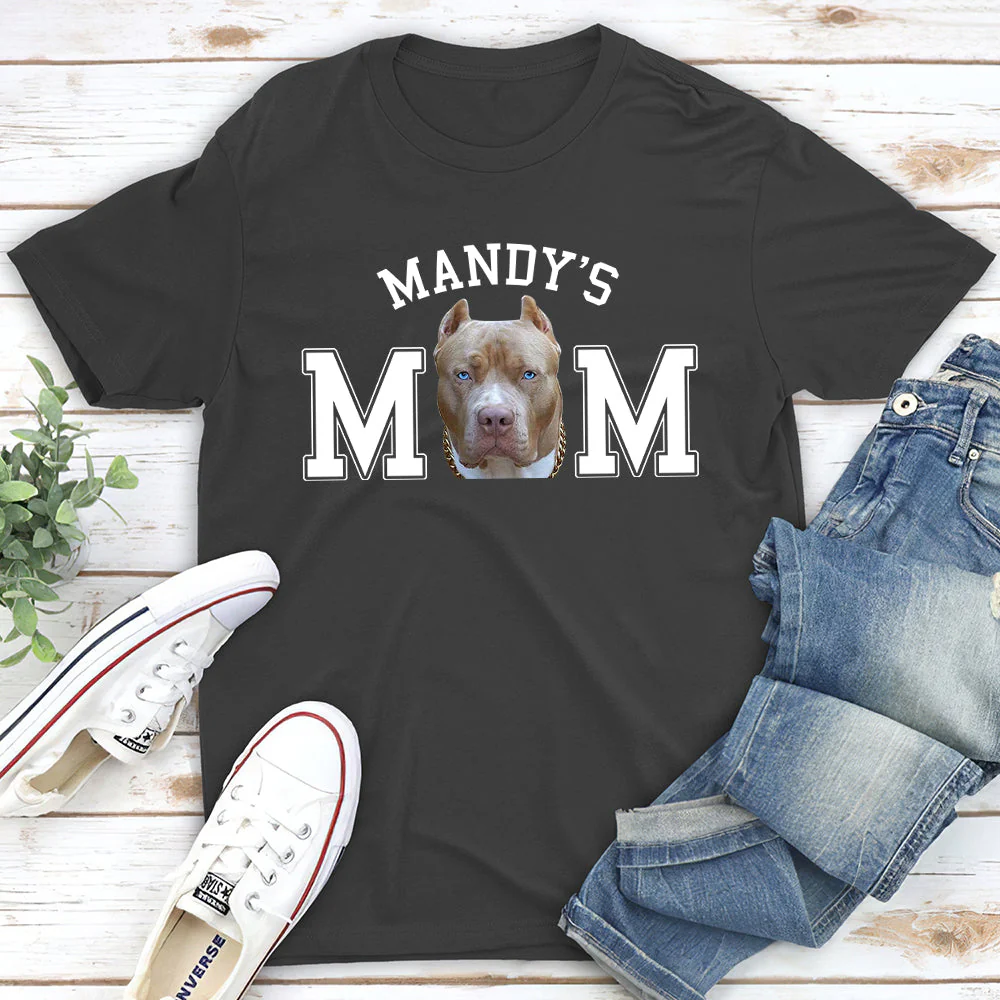 Dad/Mom Basic Photo - Personalized Custom Unisex T-shirt - Image 3