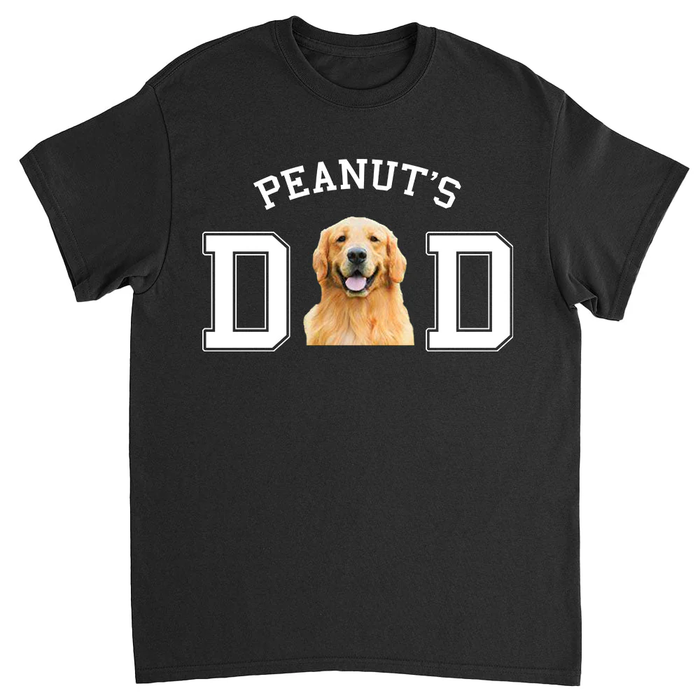 Dad/Mom Basic Photo - Personalized Custom Unisex T-shirt