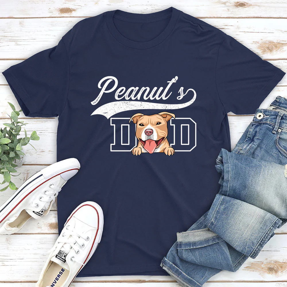 Dad Mom Vintage - Personalized Custom Unisex T-shirt - Image 2