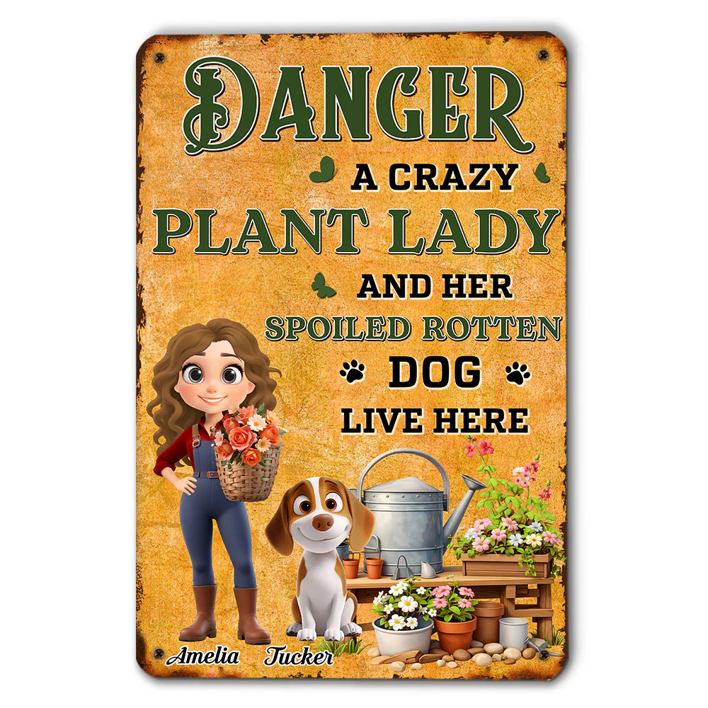 Danger - Personalized Custom Metal Sign