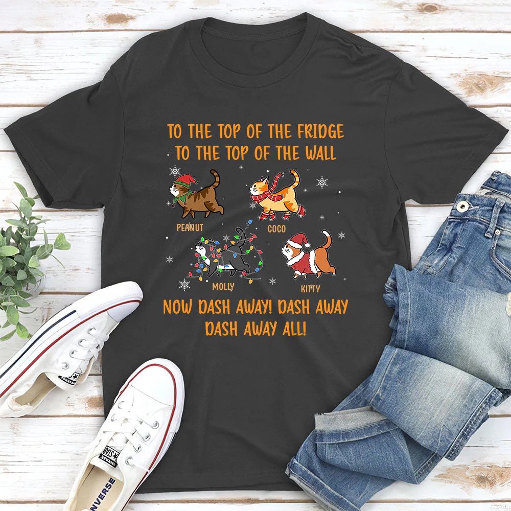 Dash Away - Personalized Custom Unisex T-shirt - Image 5