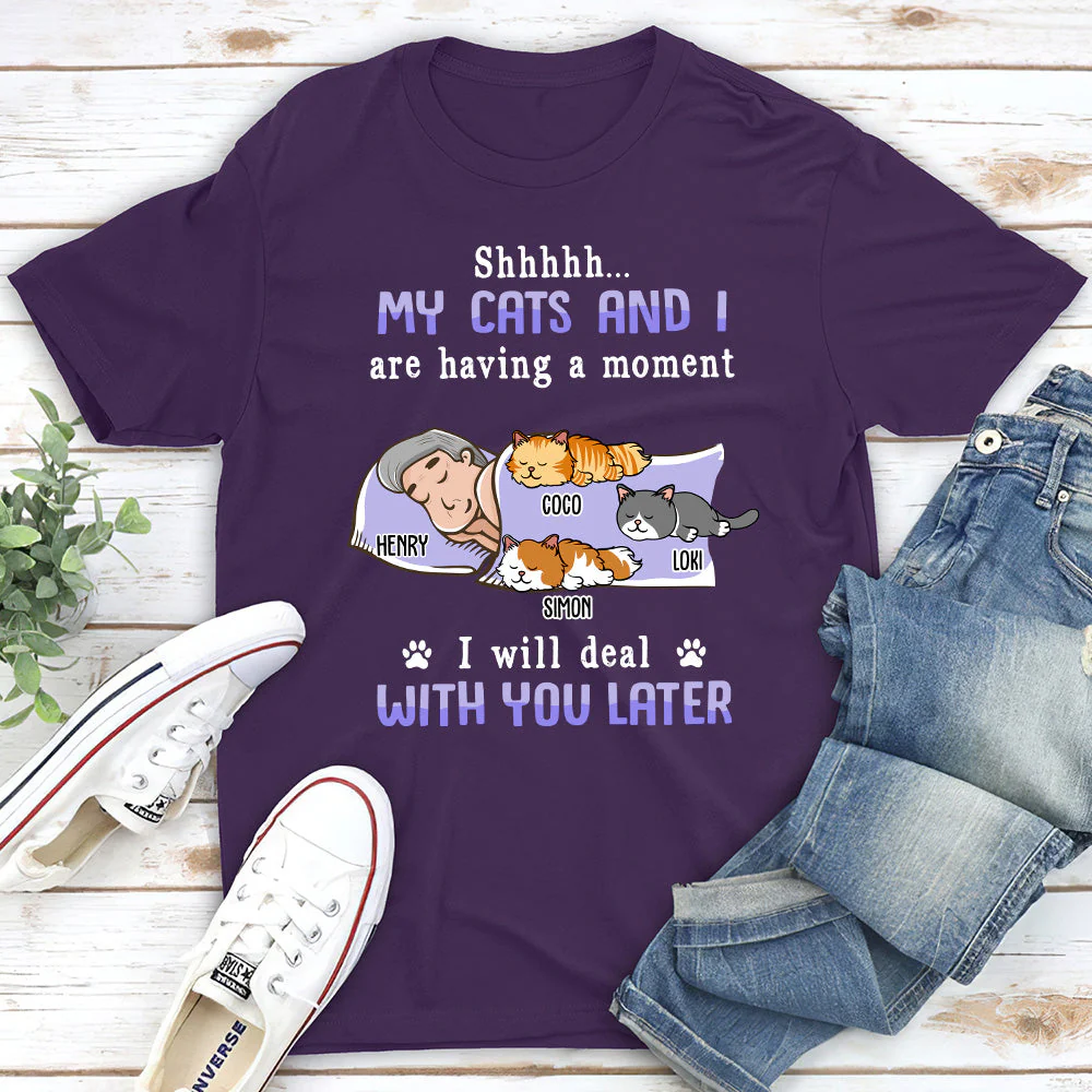 Deal With You Later - Personalized Custom Unisex T-shirt - Image 4