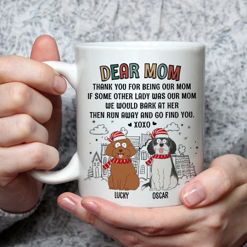 Dear Dad XOXO - Personalized Custom Coffee Mug - Image 4