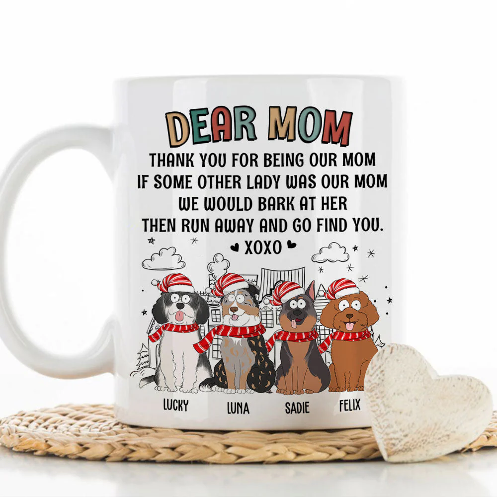 Dear Dad XOXO - Personalized Custom Coffee Mug - Image 5
