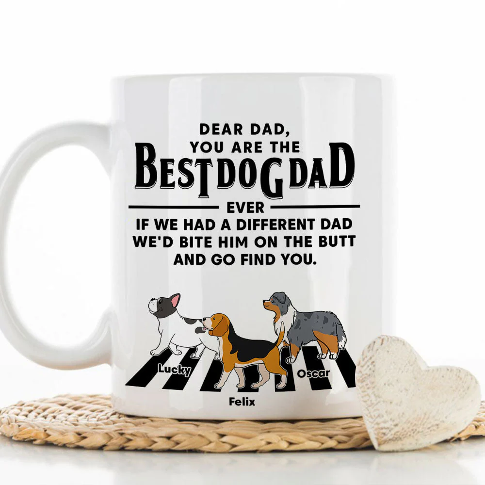 Dear Mom Dad - Personalized Custom Coffee Mug - Image 4