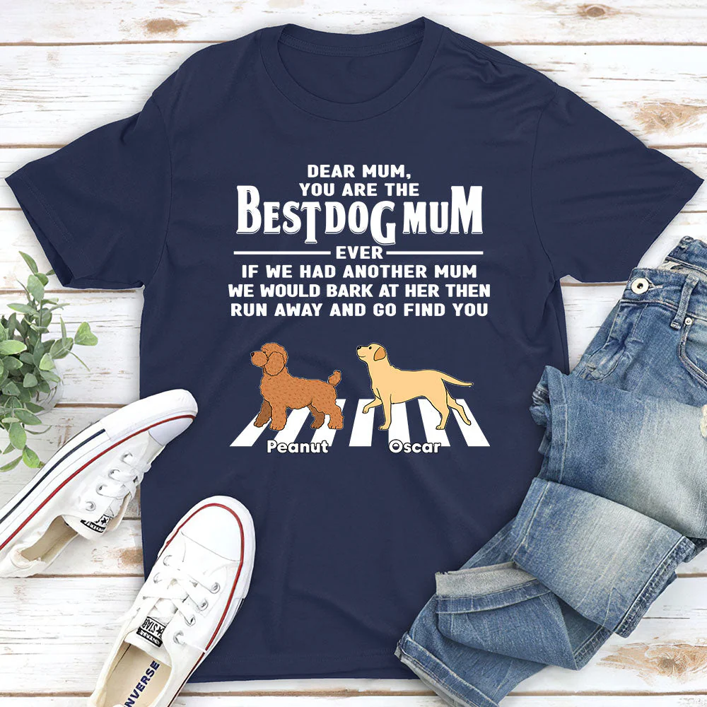 Dear Mom Dear Dad - Personalized Custom Unisex T-shirt - Image 3