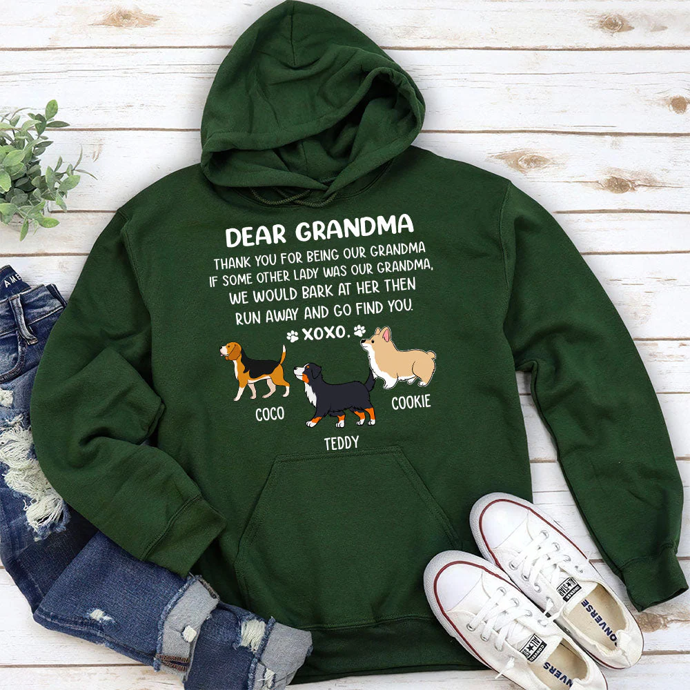 Dear Mom Xoxo 2 - Personalized Custom Hoodie - Image 2