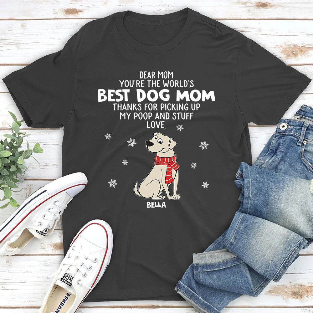 Dear My Mom Dad - Personalized Custom Unisex T-shirt - Image 4