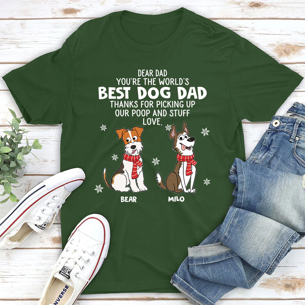 Dear My Mom Dad - Personalized Custom Unisex T-shirt - Image 5