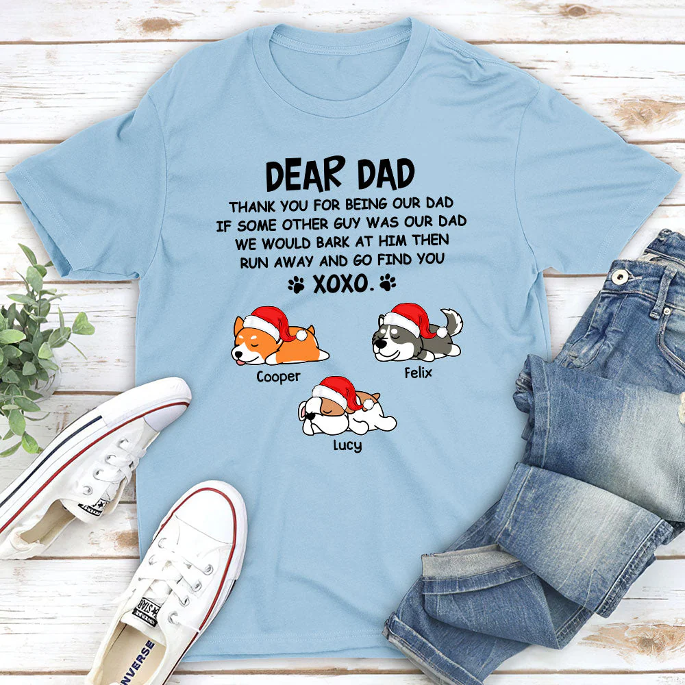 Dear Xoxo Sleeping - Personalized Custom Unisex T-shirt - Image 3