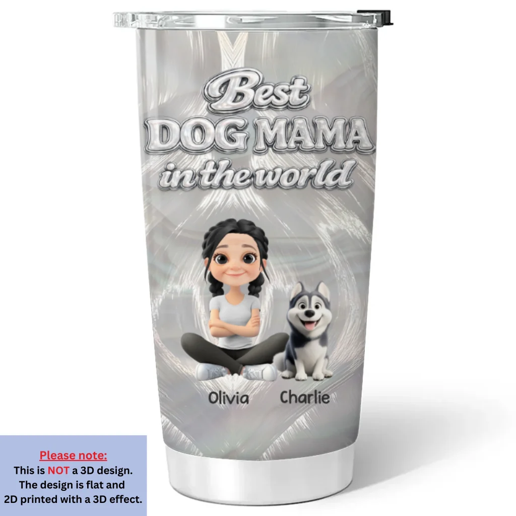 Delusion Is Solution - Personalized Custom 3D Effect Tumbler - Image 5