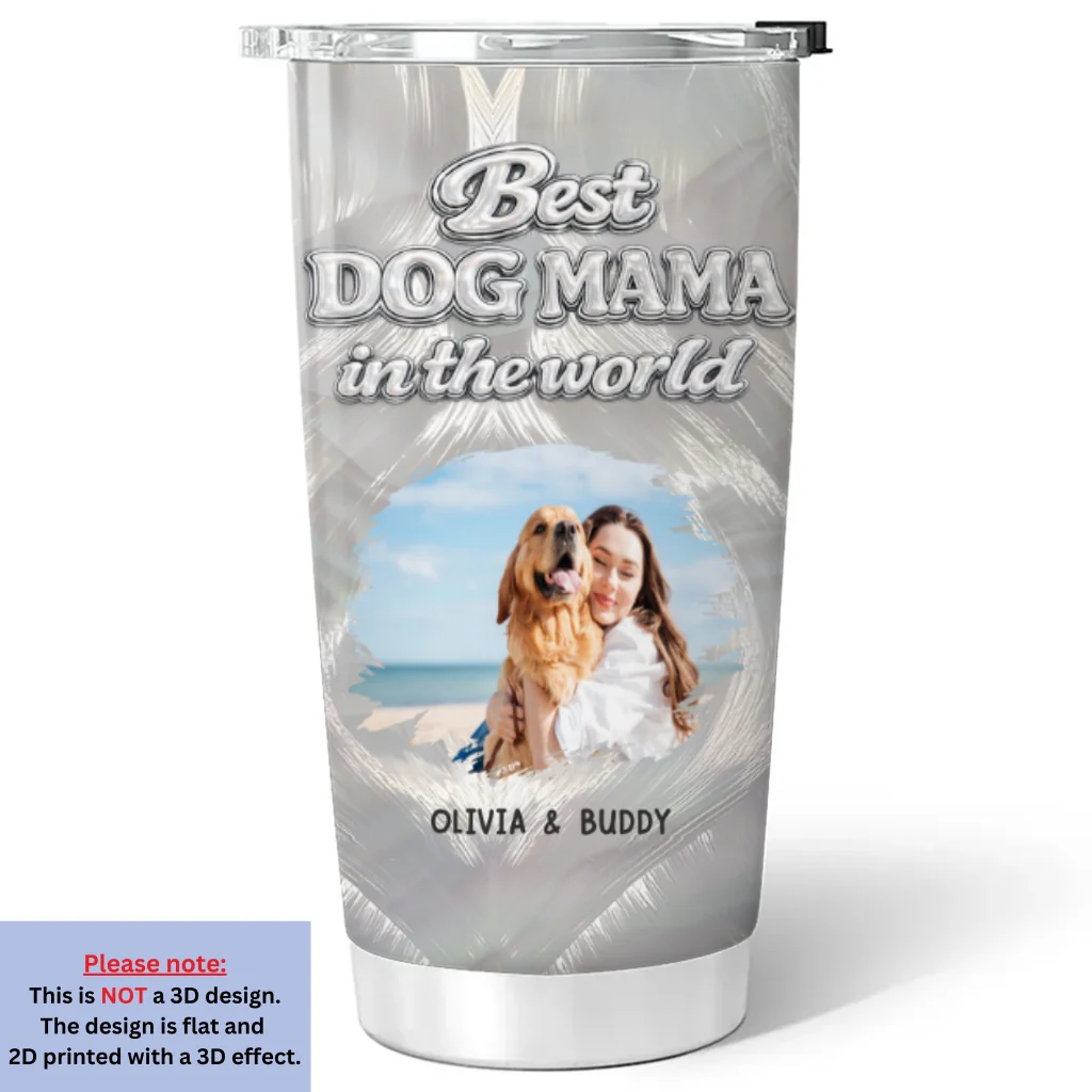 Delusion Is Solution Photo - Personalized Custom 3D Effect Tumbler - Image 3