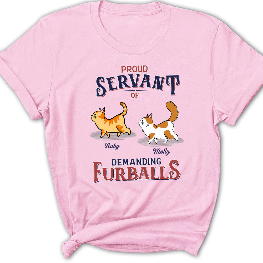 Demanding Furball - Personalized Custom Women's T-shirt