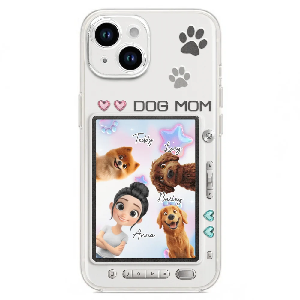 Digital Dog Mom - Personalized Custom Phone Case - Image 17