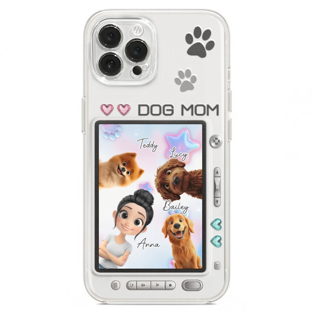 Digital Dog Mom - Personalized Custom Phone Case - Image 18