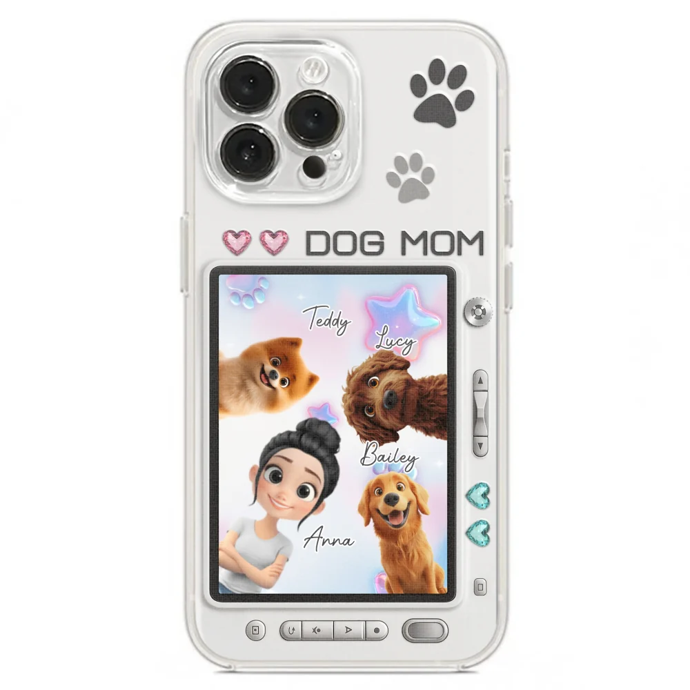 Digital Dog Mom - Personalized Custom Phone Case - Image 19