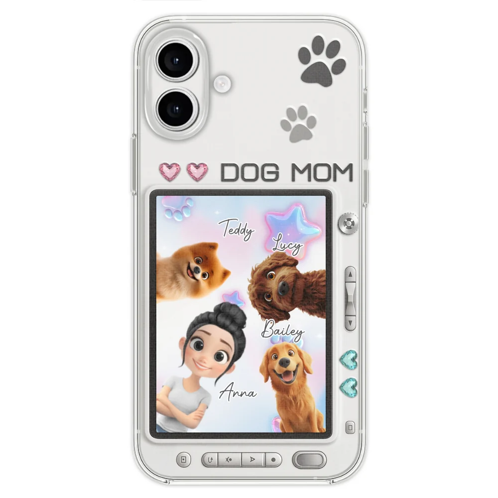 Digital Dog Mom - Personalized Custom Phone Case - Image 25