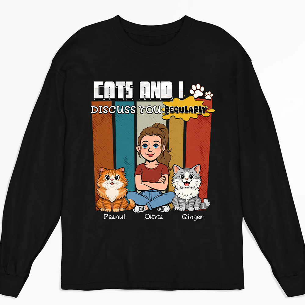 Discuss You Regularly - Personalized Custom Long Sleeve