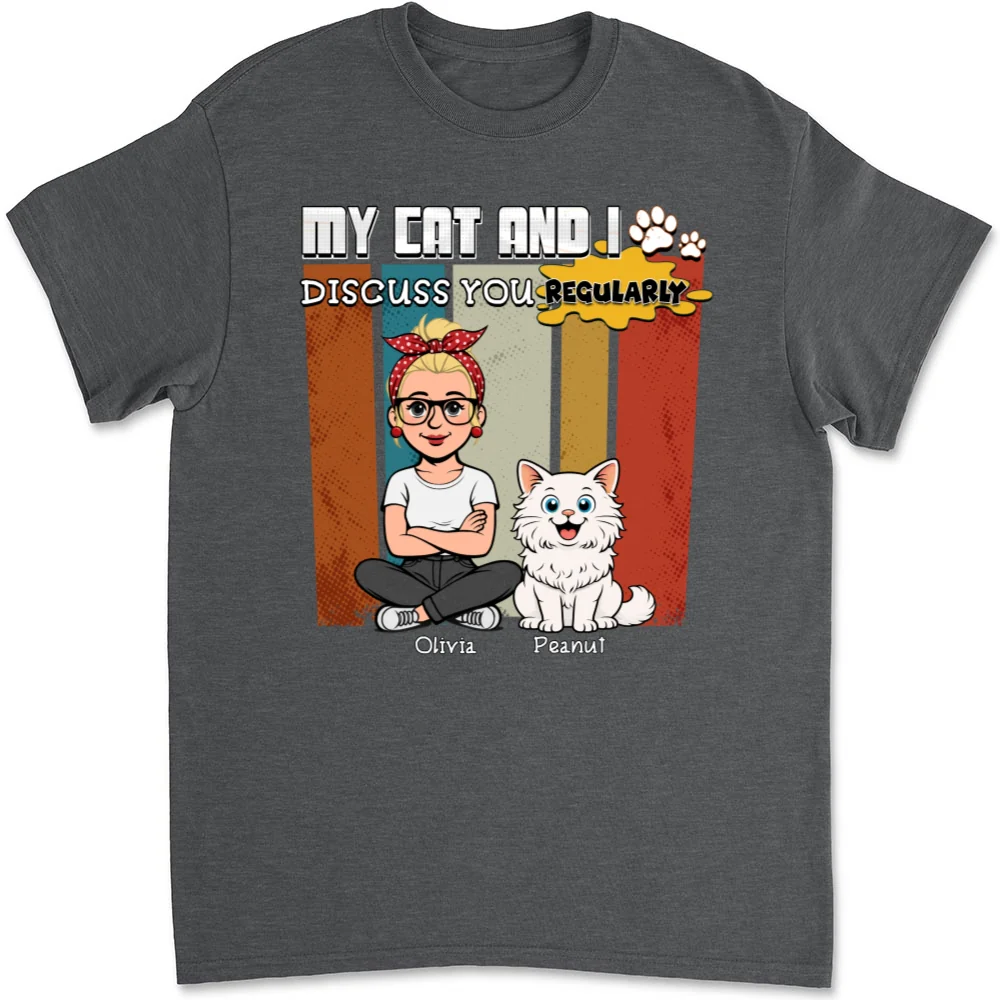 Discuss You Regularly - Personalized Custom Unisex T-Shirt - Image 10