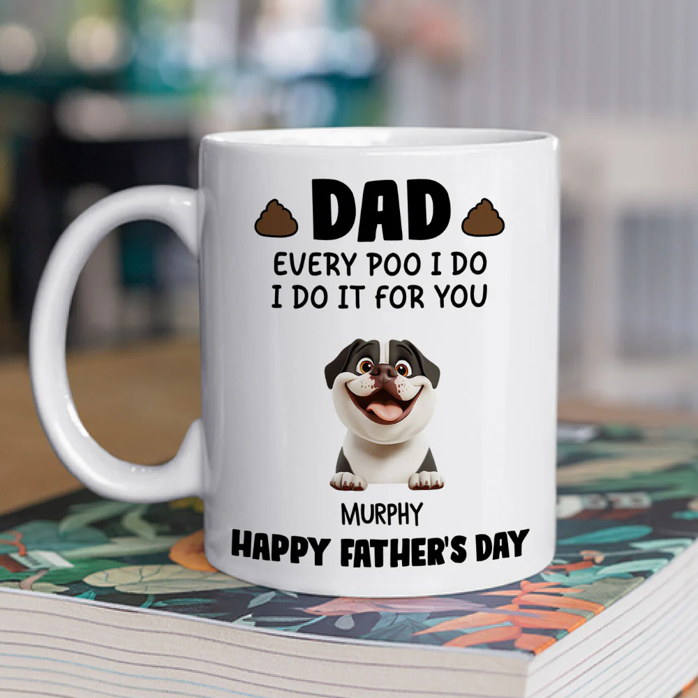 Do It For Daddy - Personalized Custom Coffee Mug - Image 2