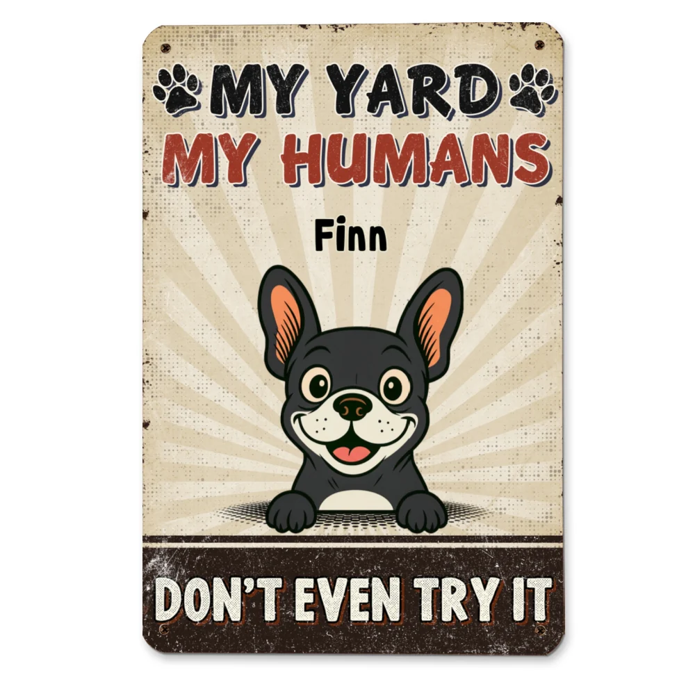 Do Not Dare Trying - Personalized Custom Metal Sign - Image 6