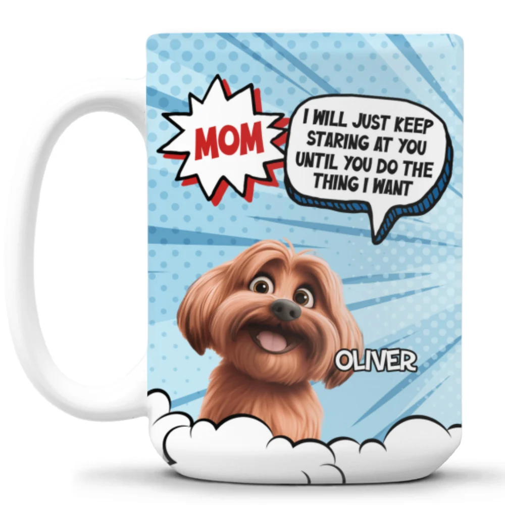 Do The Things We Want Mommy - Personalized Custom Coffee Mug - Image 8