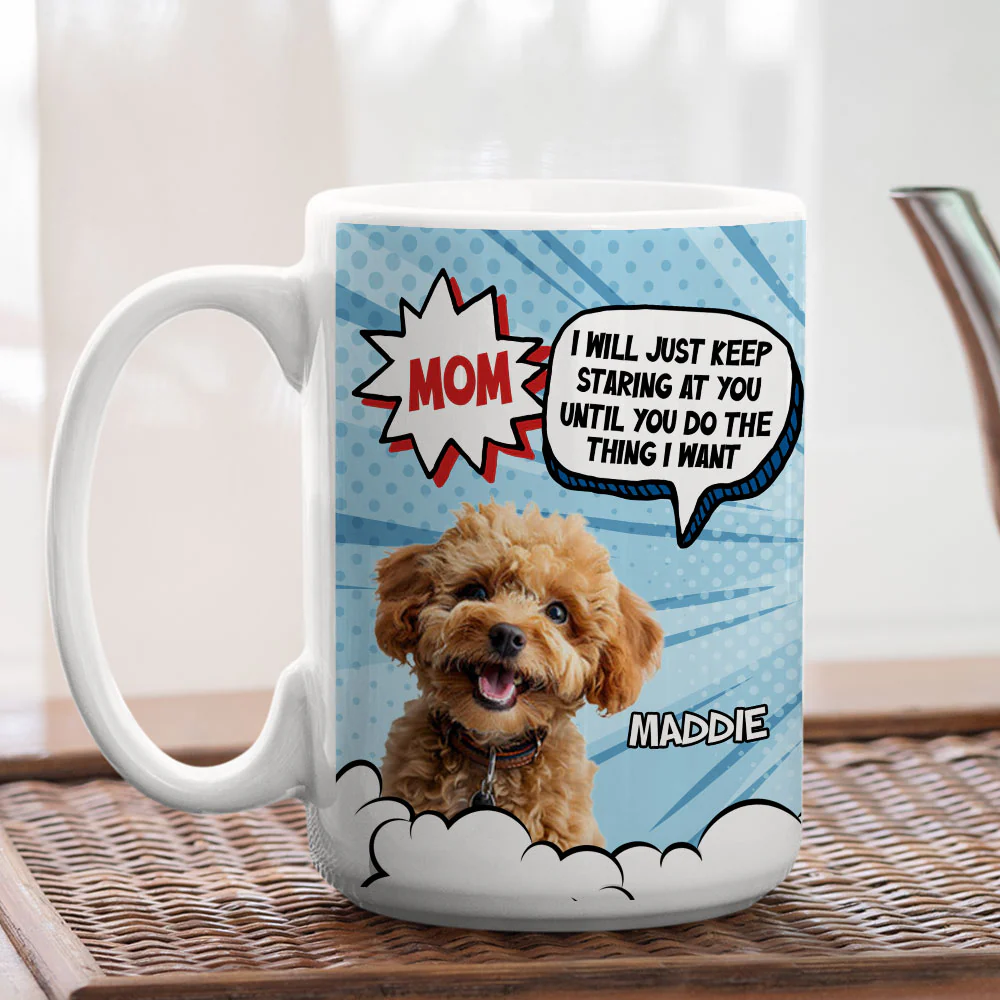 Do The Things We Want Mommy Photo - Personalized Custom Coffee Mug - Image 4