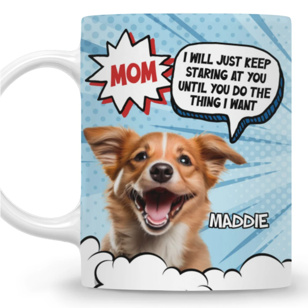 Do The Things We Want Mommy Photo - Personalized Custom Coffee Mug - Image 7