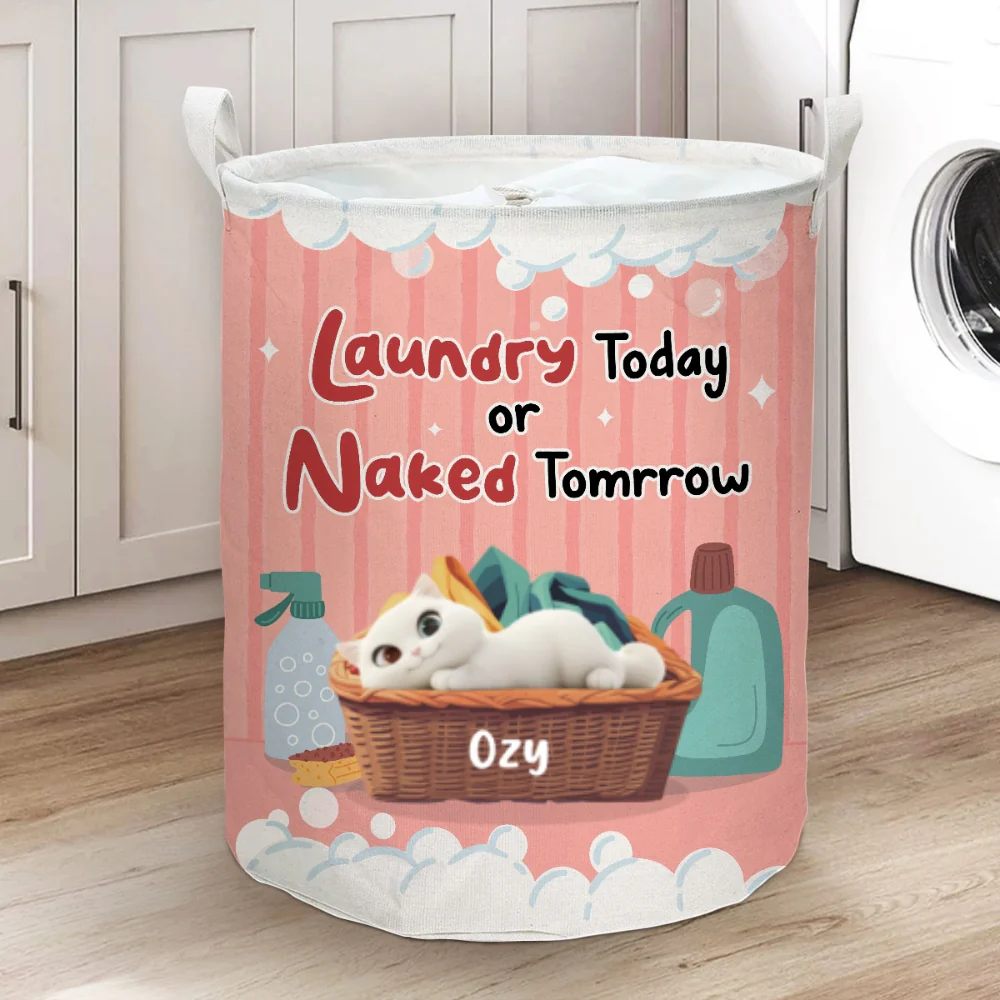 Do You Mind - Personalized Custom Laundry Basket - Image 8
