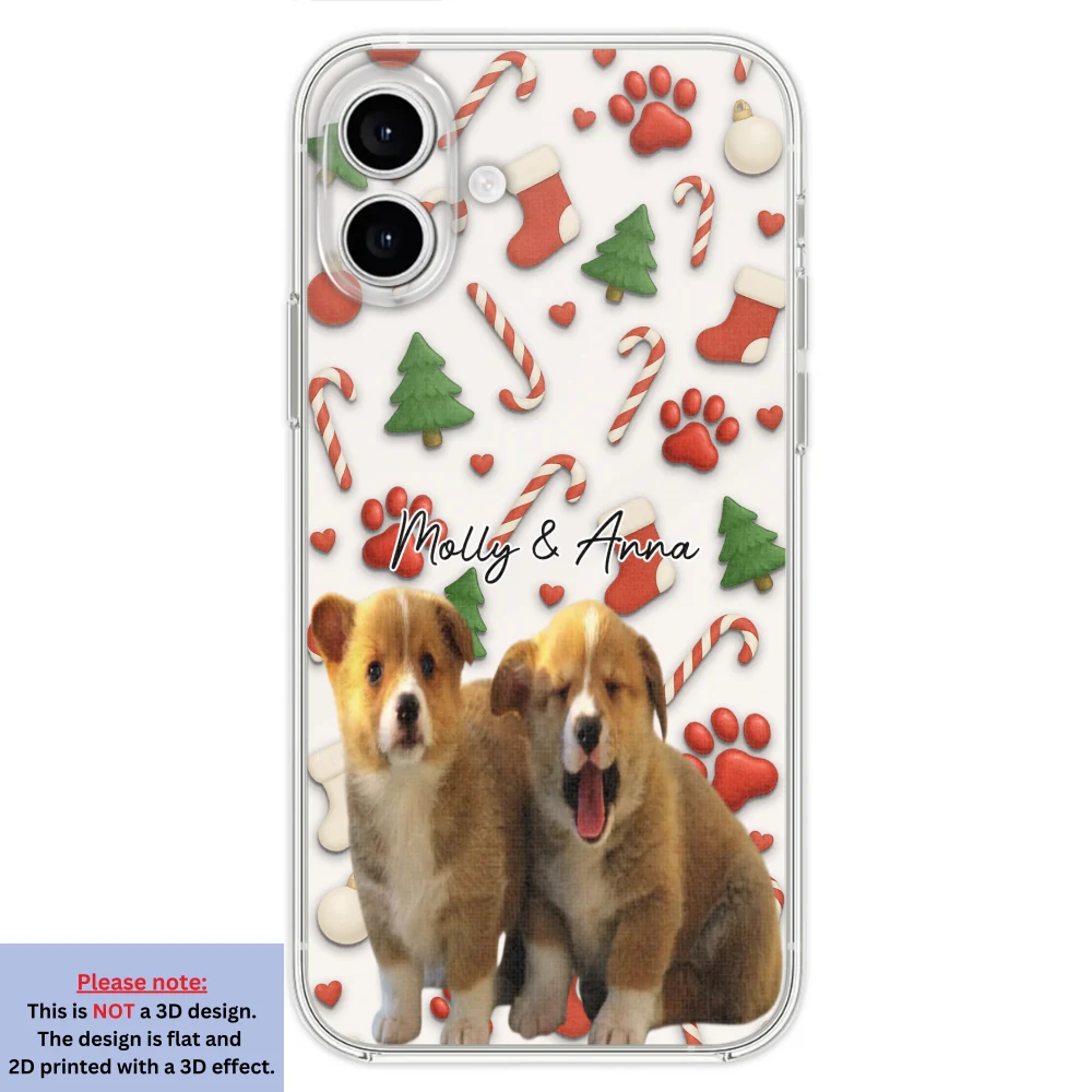 Dog And Human Cartoon Ver 2 Photo - Personalized Custom Phone Case - Image 24