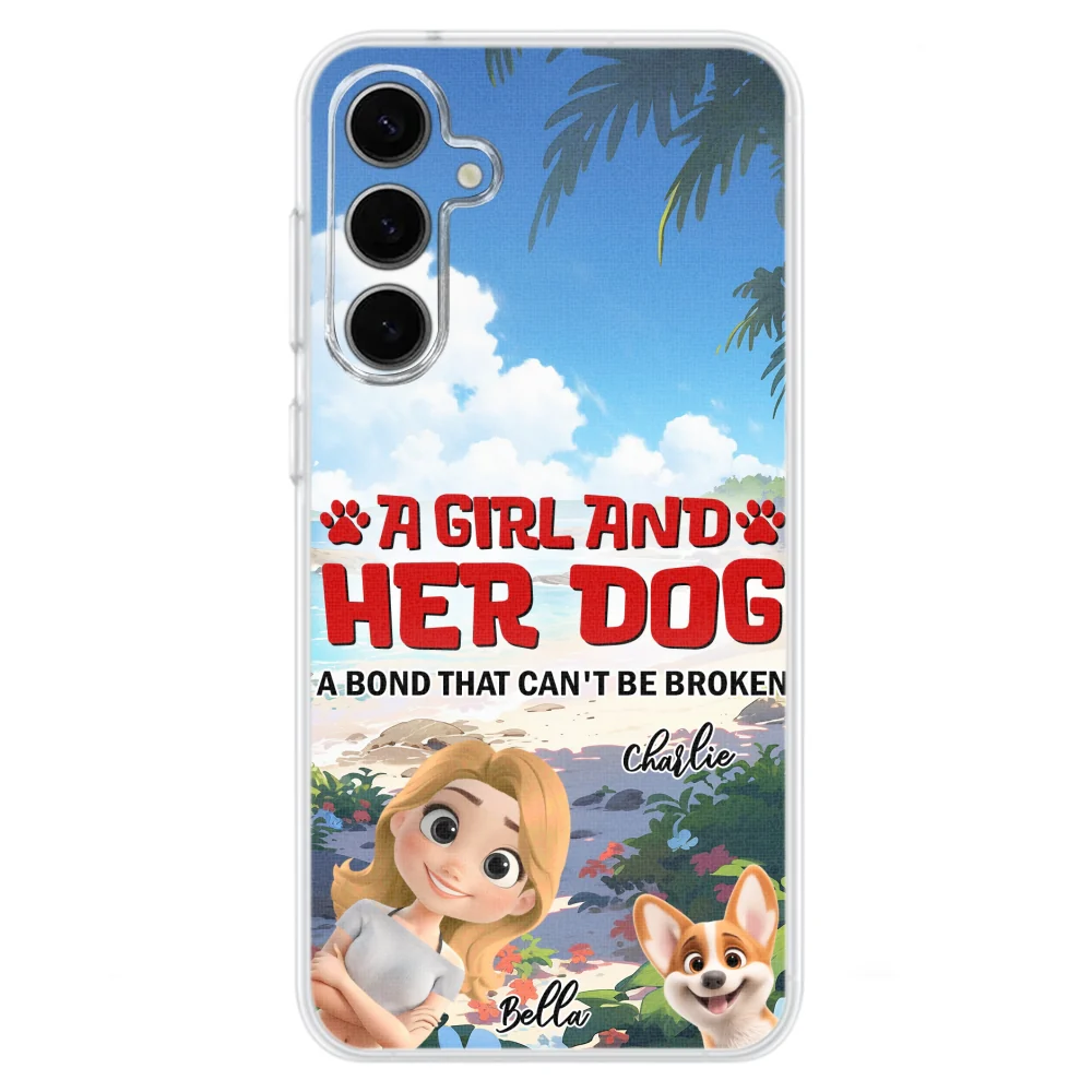 Dog And Mom Summer - Personalized Custom Phone Case - Image 29