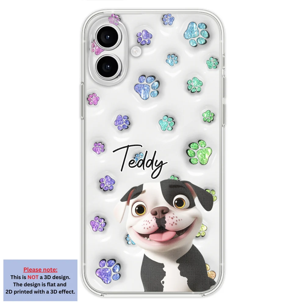 Dog Baby -  Personalized Custom 3D Inflated Effect Phone Case - Image 24
