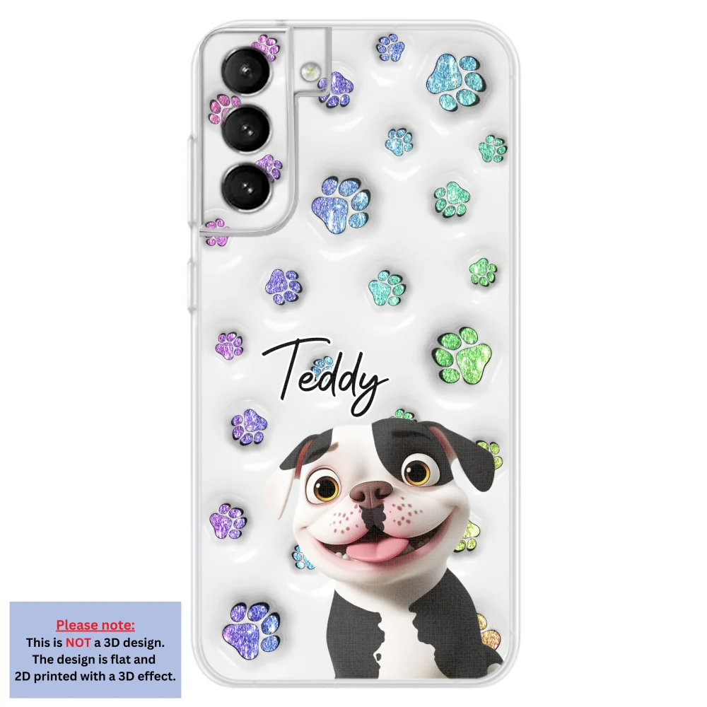 Dog Baby -  Personalized Custom 3D Inflated Effect Phone Case - Image 27