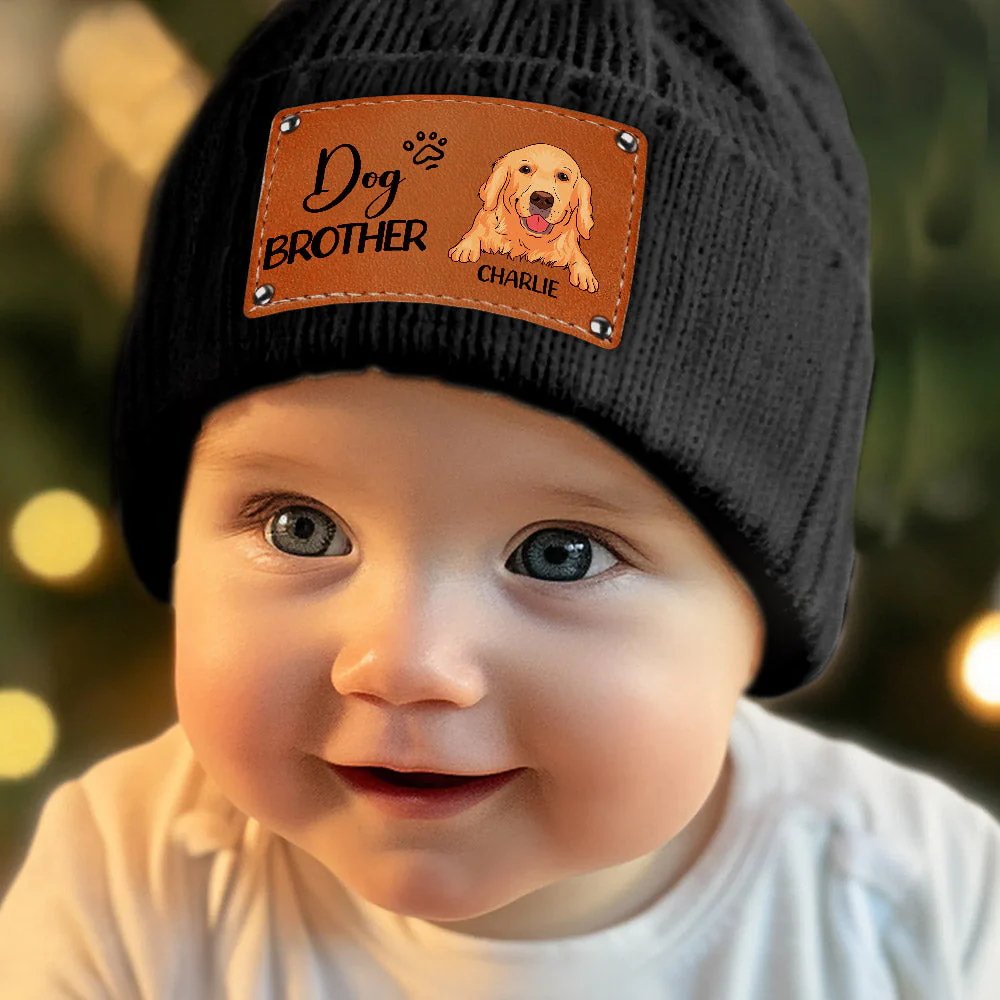 Dog Brother - Personalized Custom Beanie - Image 2