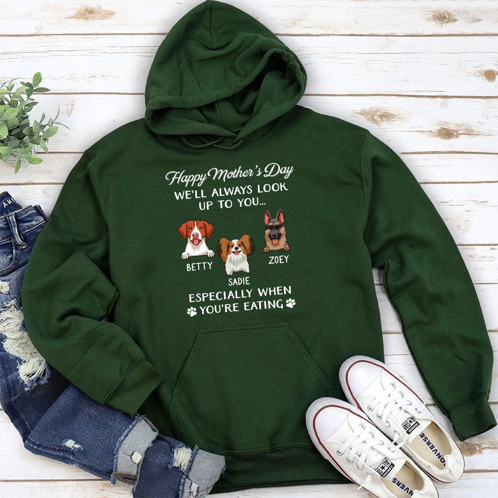 Dog Look Up To You - Personalized Custom Hoodie - Image 3