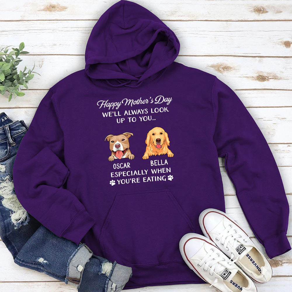 Dog Look Up To You - Personalized Custom Hoodie - Image 5