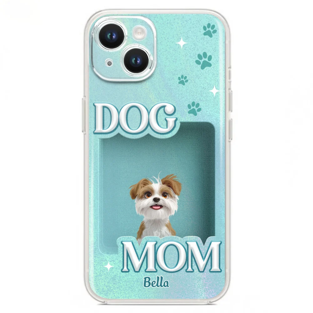 Dog Mom Box - Personalized Custom Phone Case - Image 16