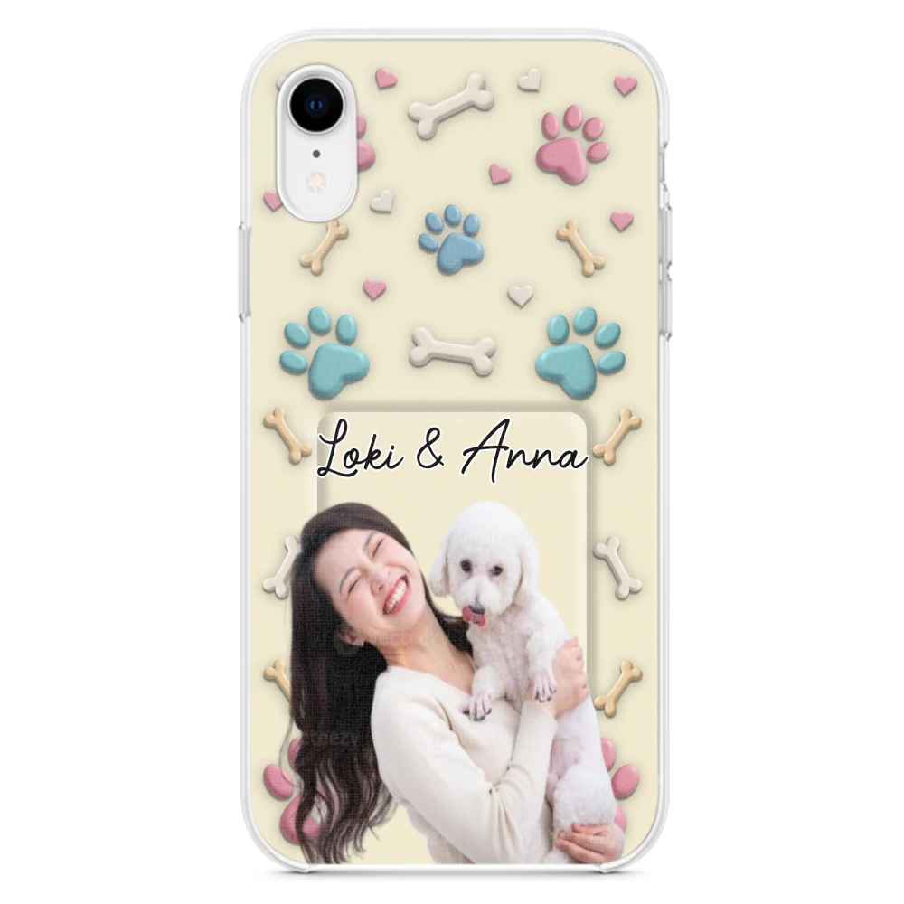 Dog Mom Cartoon Photo - Personalized Custom 3D Effect Phone Case - Image 19