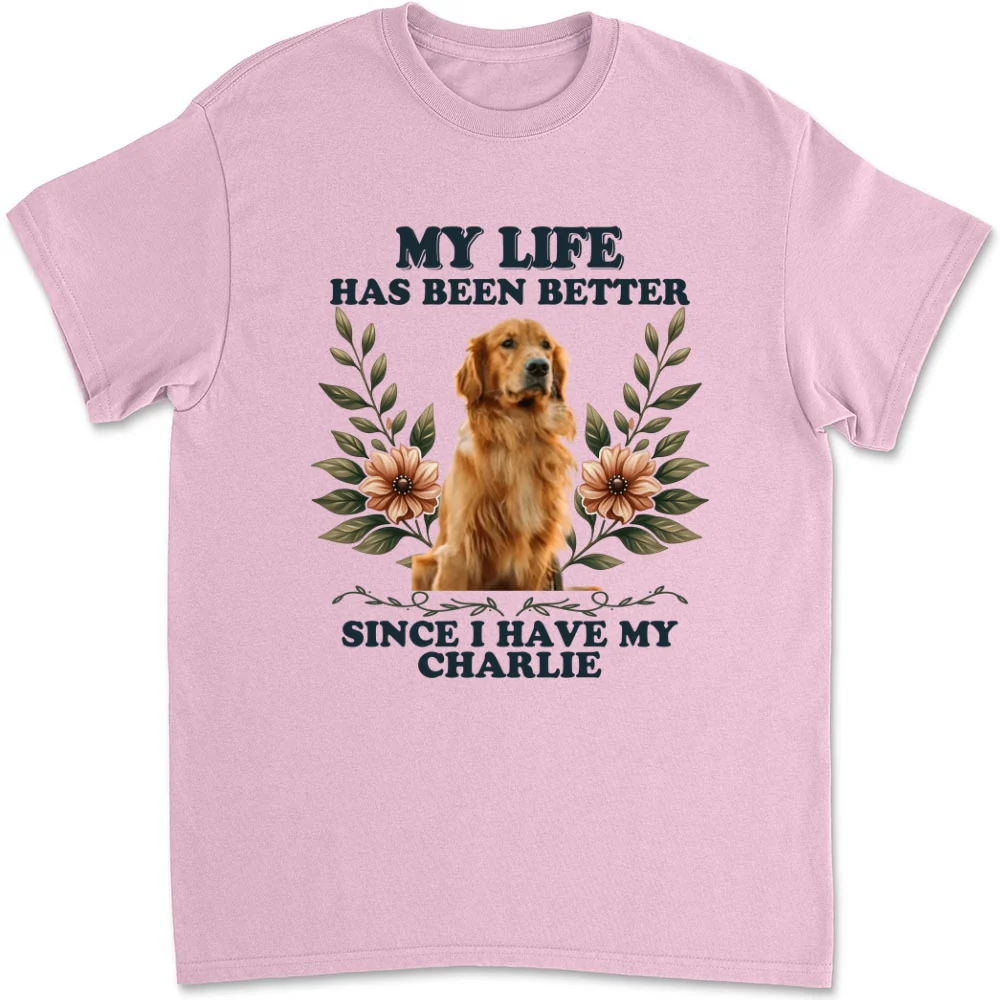 Dog Mom Club Photo - Personalized Custom Unisex T-shirt - Image 8