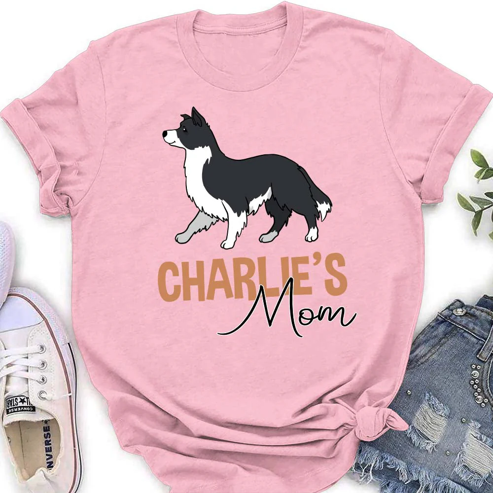 Dog Mom/Dad Shirt - Personalized Custom Women's T-shirt - Image 4